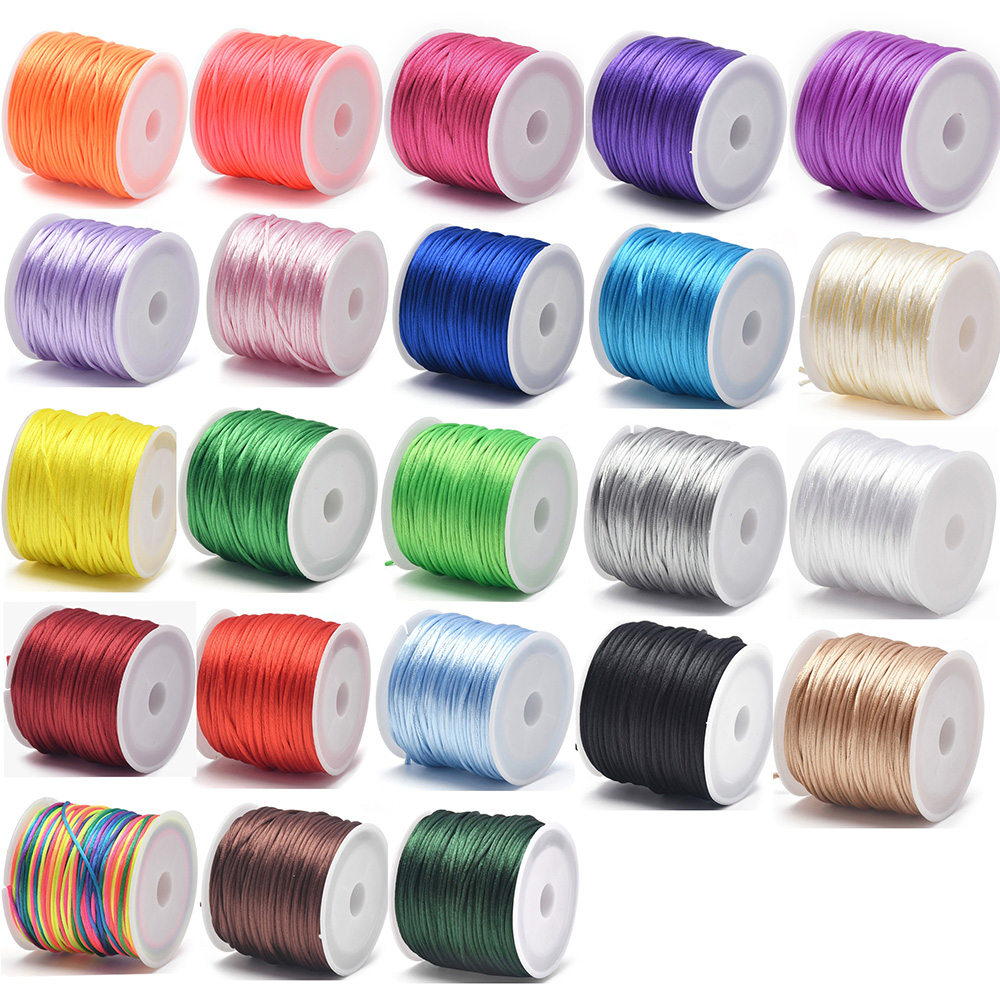 Ribbon Wired Satin - 1,5 мм атласный шнур с хвостовиком